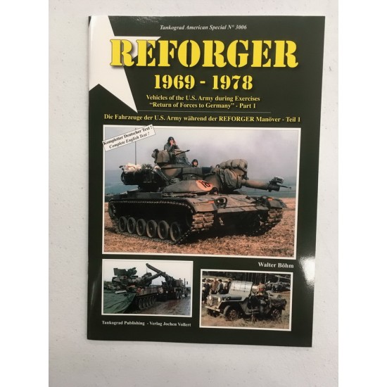 US Army Special Vol.6 REFoRGER Part.1 Vehicles 1969-78 (English, 64 pages)