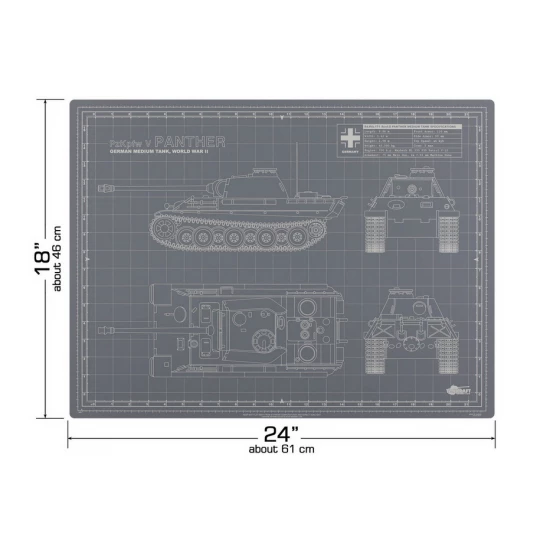 Panther Pro Modeler Mat (18x24inches/46x61cm)