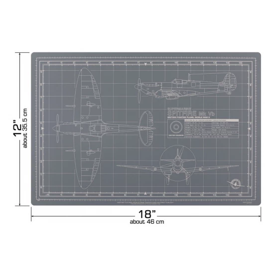 Spitfire Pro Modeler Mat (12x18 inches/30.5x46cm)
