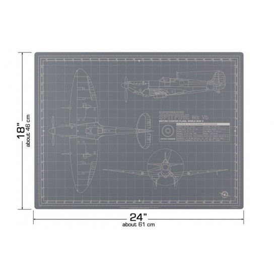 Spitfire Pro Modeler Mat (18x24inches/46x61cm)