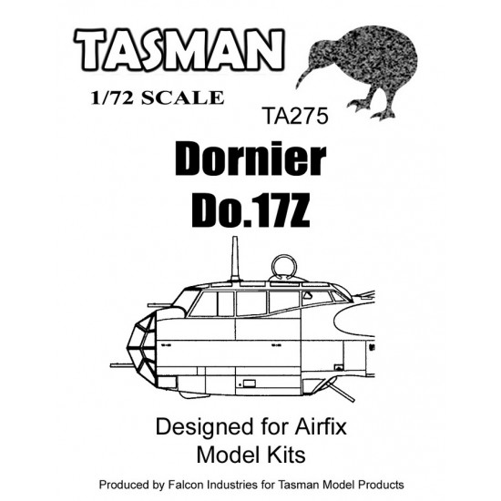1/72 Dornier Do.17Z Canopy for Airfix kits