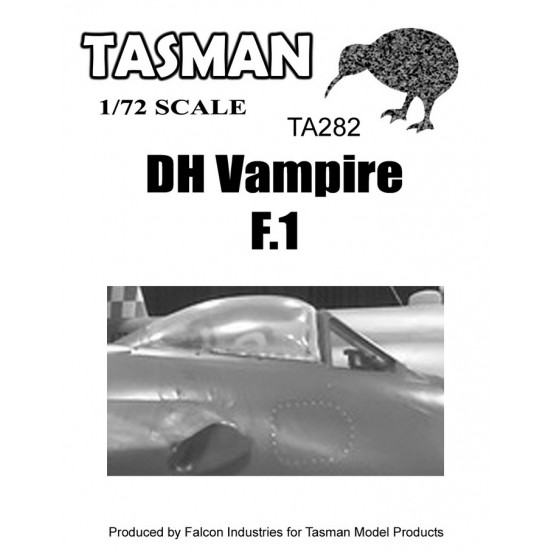 1/72 Vampire F.1 Canopy (2pcs) for Tasman kits