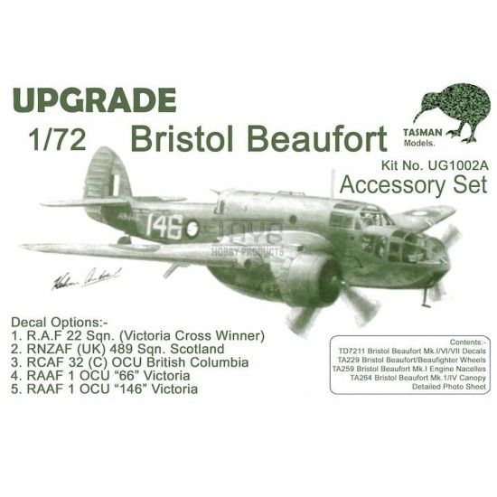 1/72 Bristol Beaufort Accessory Set