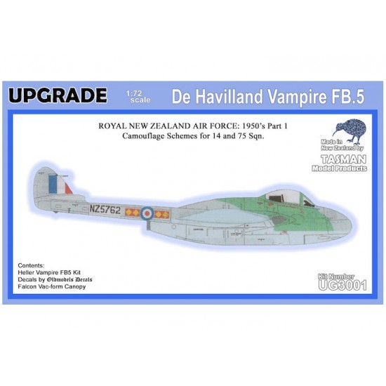 1/72 RNZAF DH Vampire FB.5 1950s Pt.1