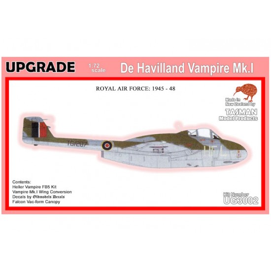 1/72 RAF DH Vampire Mk.1 1945-48