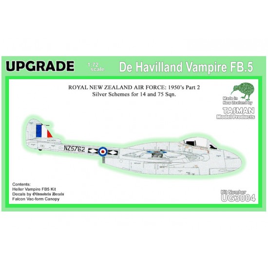 1/72 RNZAF DH Vampire FB.5 1950s Pt.2