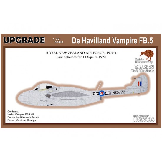 1/72 RNZAF DH Vampire FB.5 1970s