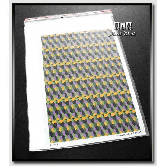 Decals - 1/32 Lozenge 5 Colours