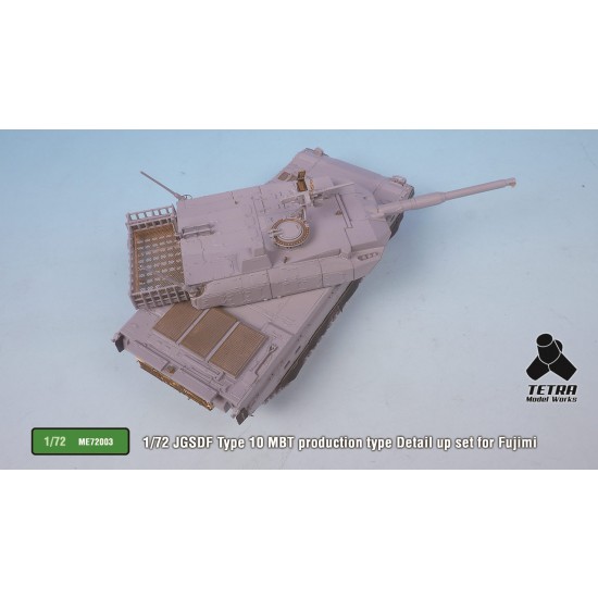 1/72 JGSDF Type 10 MBT Production Type Detail-up Set for Fujimi kits 72M-13/72M-14