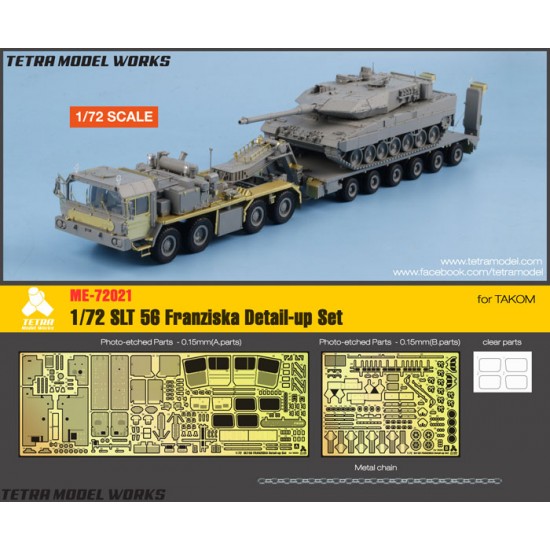 1/72 SLT 56 Franziska Detail Set for Takom kits