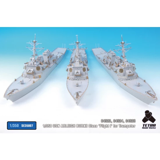 1/350 USN Arleigh Burke Class "Flight I" Detail-up Set for Trumpeter #04523/04524/04525