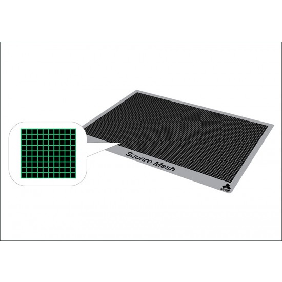 Square Mesh A - 0.3mm Spacing