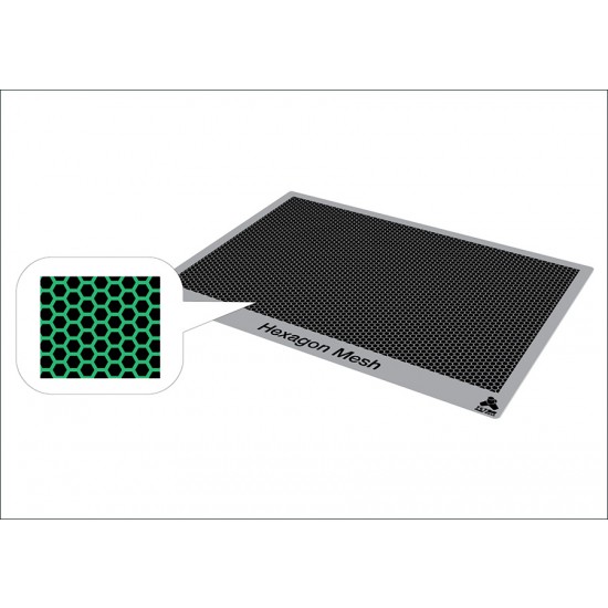 Hexagon Mesh E - 0.5mm Spacing