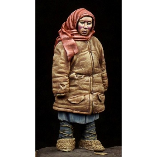 1/35 Girl, WWII era (resin,1 figure)
