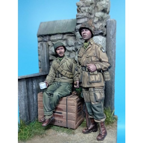 1/35 US Paratrooper & Infantry Soldier, Normandy 1944