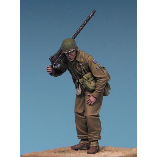 1/35 WWII US Army Machine Gunner #1 3rd Infantry Division, Italy 1944