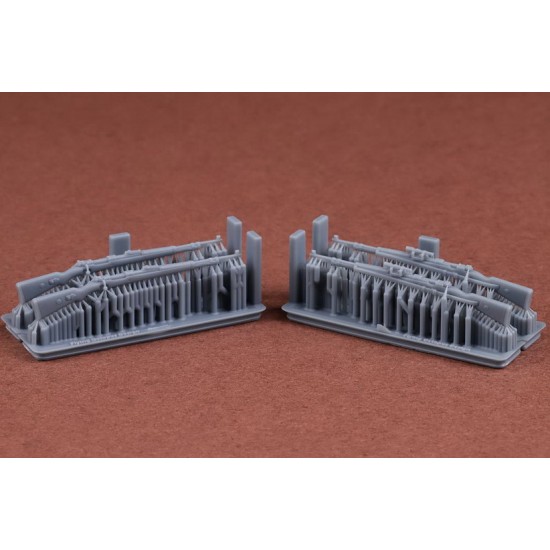 1/35 WWII Kar98k Rifle set I w/Sling: Kar98k x2, Kar98k + Zf41 Scopes x2