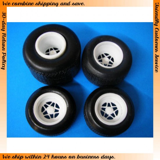 1/25 Tyre & Wheel Pack for Modern Sprint Car Vol.2