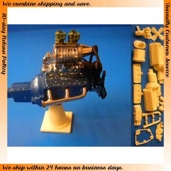 1/25 Flathead V8 Engine (Small Blower)