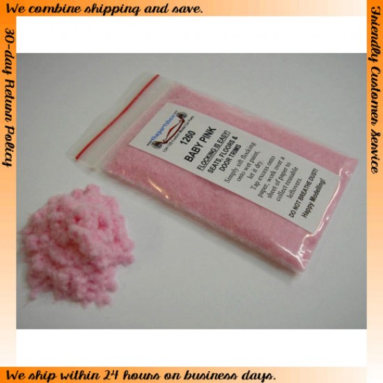 Flocking - Baby Pink (3g) The Parts Box 1260