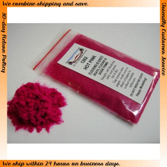 Flocking - Hot Pink (3g) The Parts Box 1262