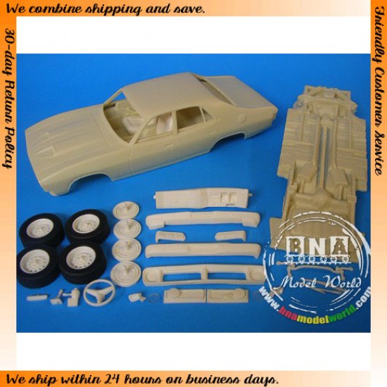 1/25 XB GT 4-Door Curbside Pack Full Resin kit #1419