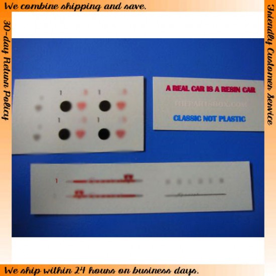 Decals for 1/25 FC-FE