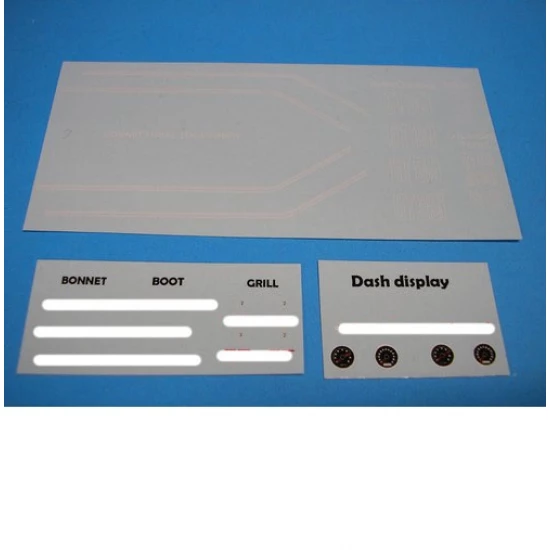 Decals for 1/24, 1/25 Aussie XB GT 2-door White