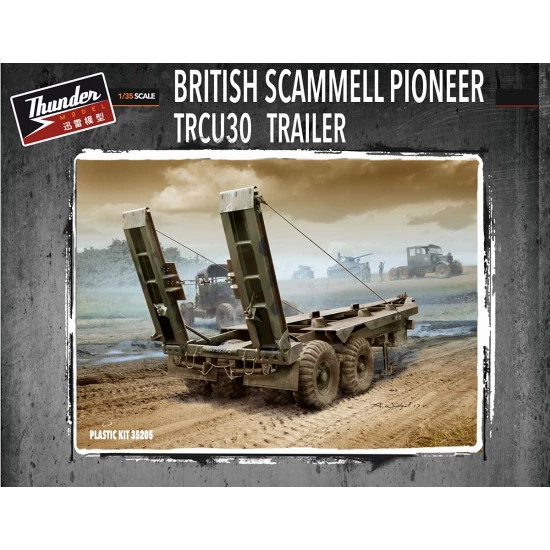 1/35 British Scammel Pioneer TRCU30 Trailer 30t