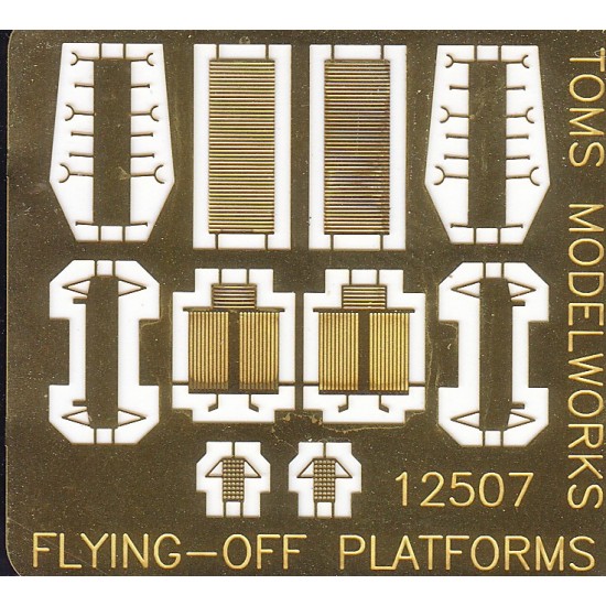 1/1250 WWI Royal Navy Battleships/Battlecruisers Flying Off Platforms