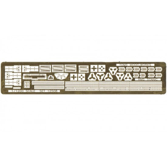 1/1200 Titanic Detail Set for Revell kits