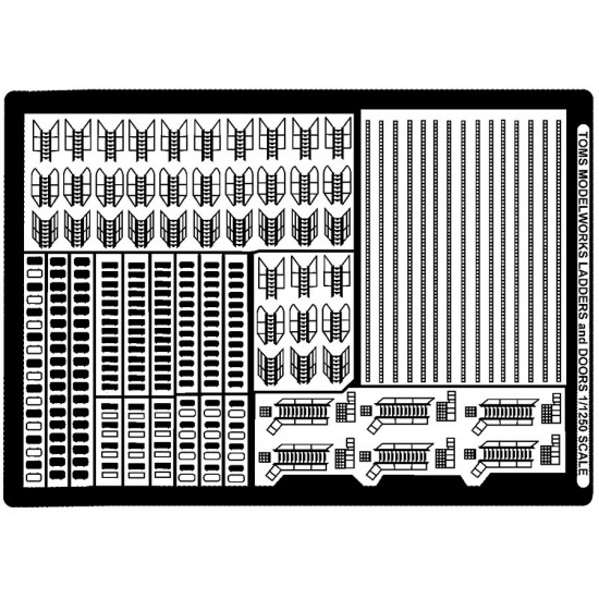 1/1250 Ladders and Doors