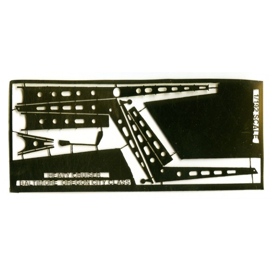 1/192 USS Heavy Cruiser Baltimore and Oregon City Classes Stern Aircraft Crane Set (1PE)