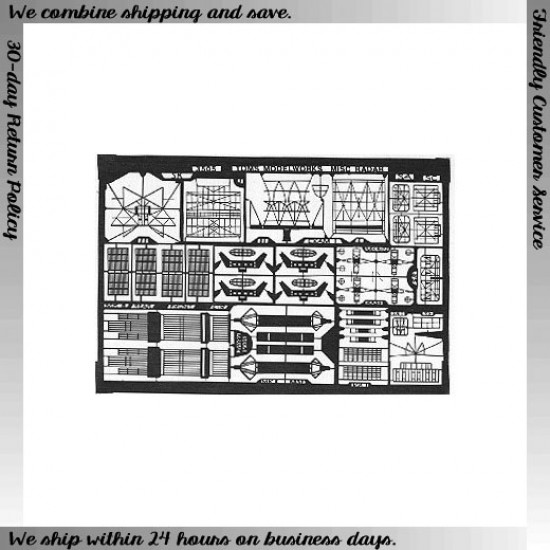 1/350 WWII US Naval Radars