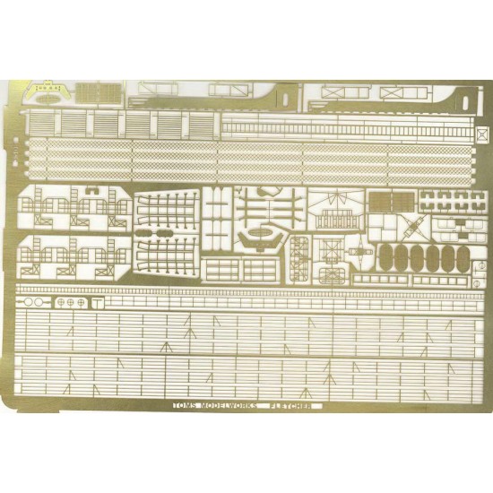 1/350 USS Fletcher Detail Set for Tamiya kit