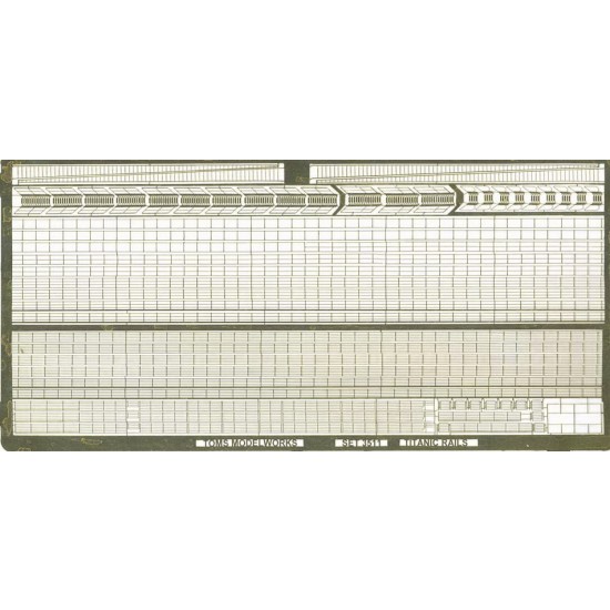 1/350 RMS Titanic Rail set (6 different types)