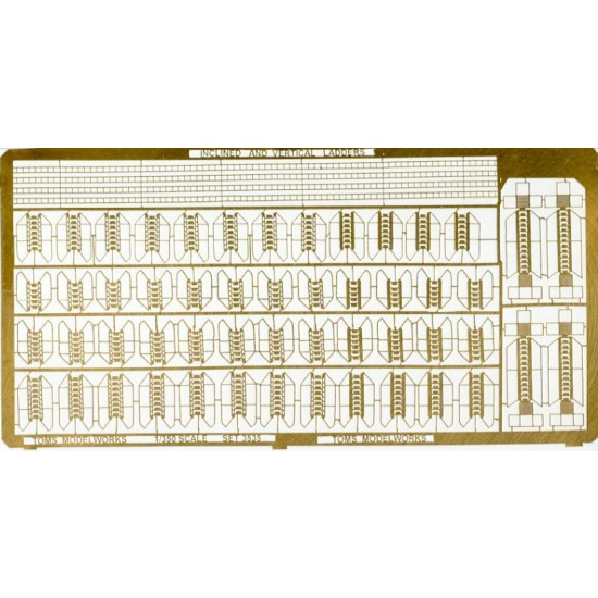 1/350 US style Inclined Stairs and Boarding Ladders