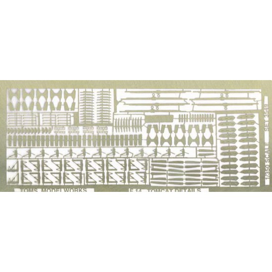 1/350 Detailing set for 12 of Trumpeter F-14 Tomcat Aircraft 