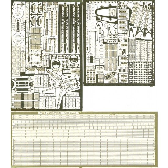 1/350 USS Massachusetts Detail Set