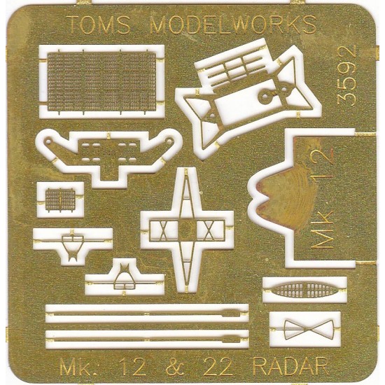 1/350 USN Mk 12 & 22 Radar Antenna