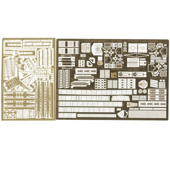 thumbnail image 2 of Very Fire 1/350 USS Cleveland Detail Set (VF350920UP) – Premium Model Ship Aftermarket Kit 2 of 6