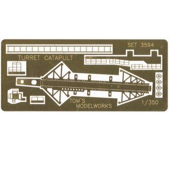 1/350 USN Turret Catapult for New York/Texas/Oklahoma/Nevada/Pennsylvania