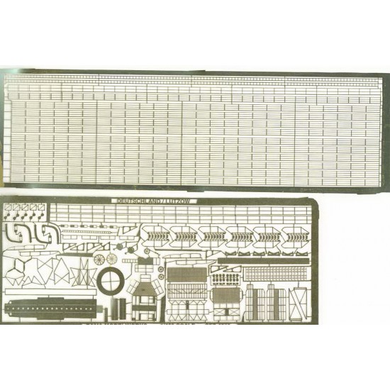 1/400 German Cruiser Lutzow Detailing Set