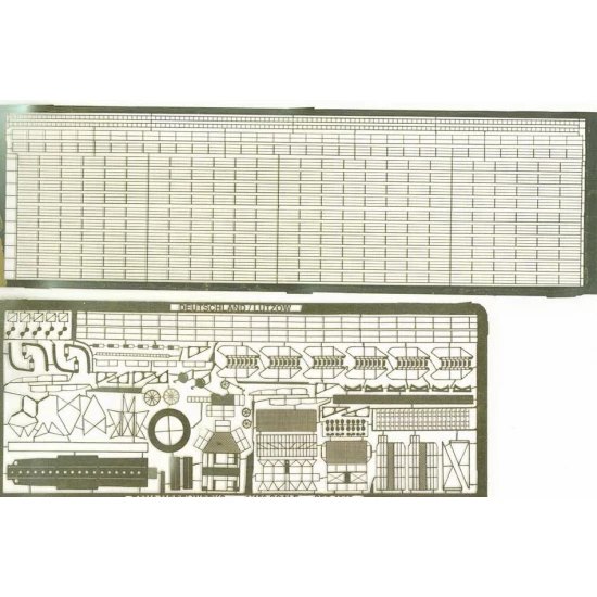 1/400 German Cruiser Lutzow Detailing Set