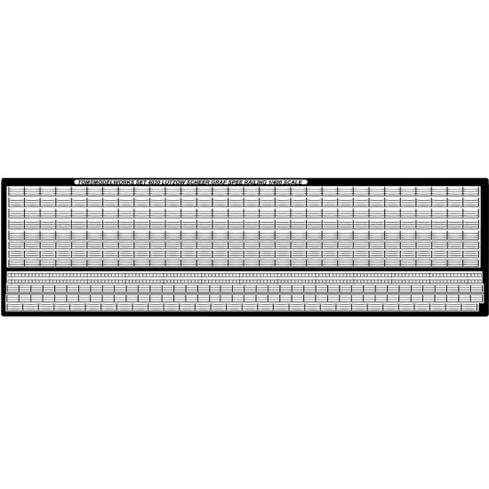 1/400 Rails for Lutzow Scheer and Graf Spee