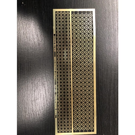 1/32 Modern US Carrier Deck Tie Downs (2pcs)