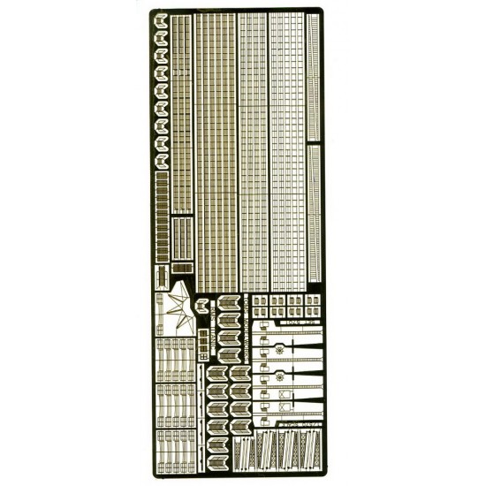 1/570 RMS Titanic Detail Set for Revell kit (1 Photo-Etched Sheet)
