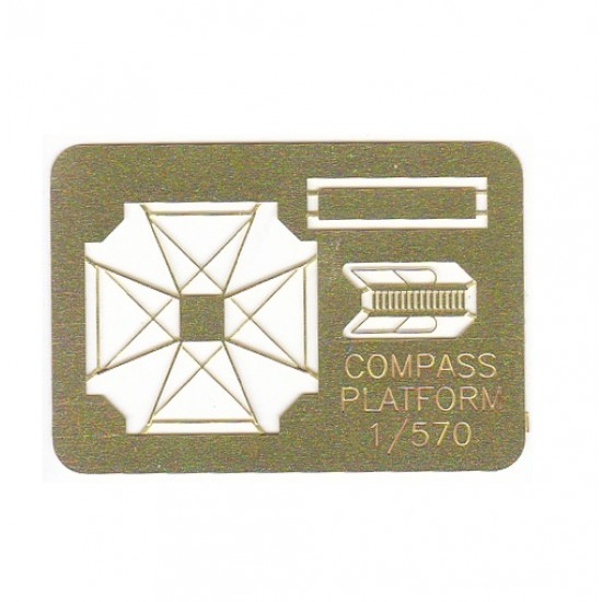 1/570 Titanic Compass Platform