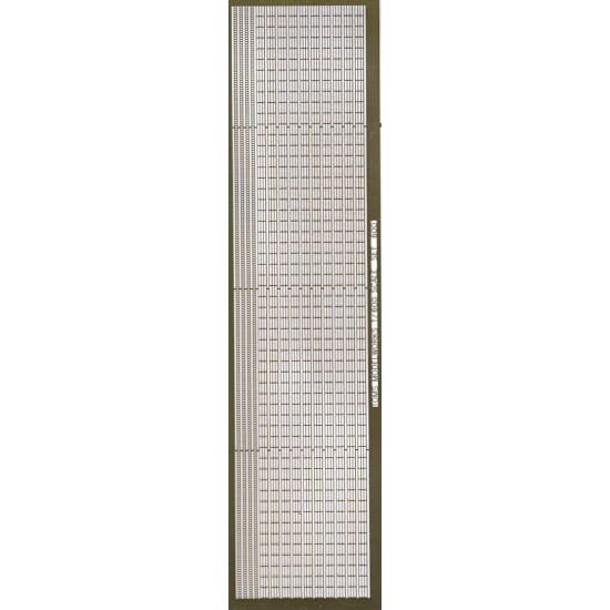 1/600 3-bar Rails with Vertical Ladders (1 Photo-Etched sheet)