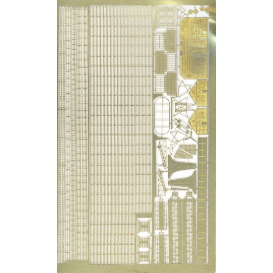 1/600 German Battleship Bismarck Detail-up set (1 Photo-Etched sheet)